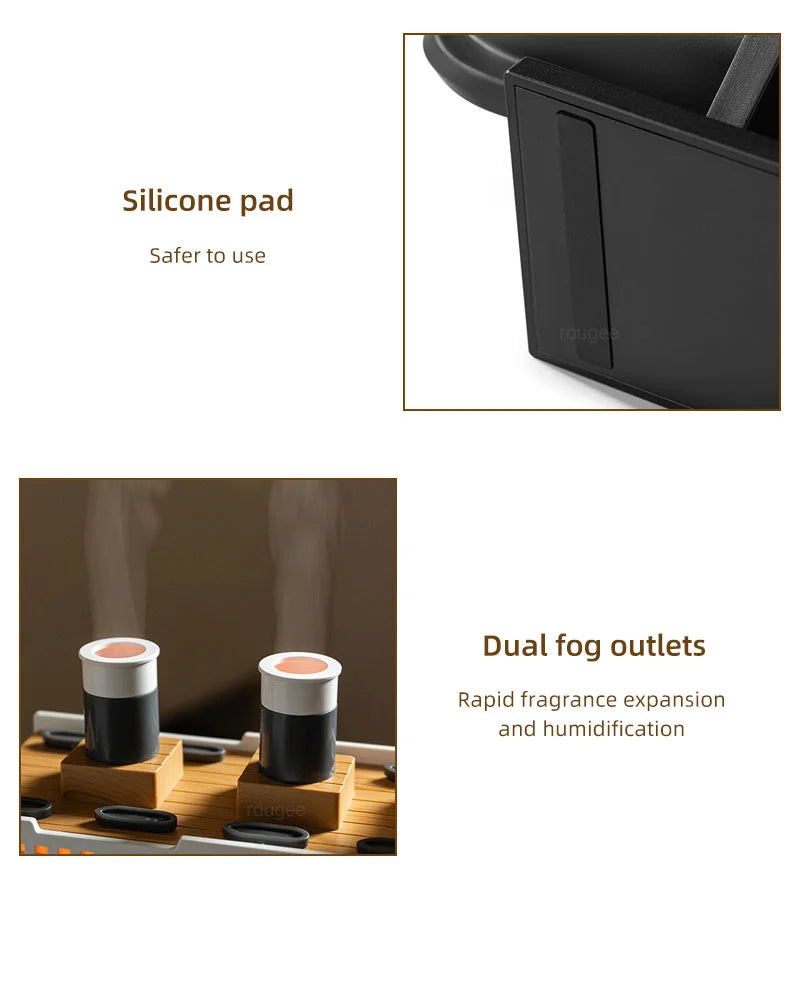 Titanic Ship Model Air Humidifier Essential Oil Diffuser Jellyfish Smoke Ring Fragrance Aroma Humidifier With Remote Control